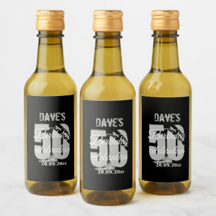 Personalizado Black 50 a favor de cualquier fiesta