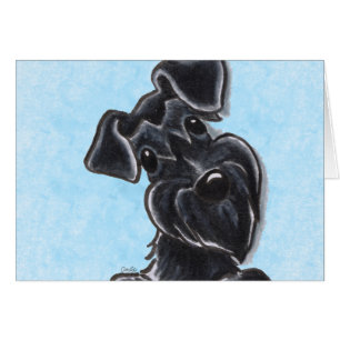 Personalizado Black Schnauzer Natural Oars