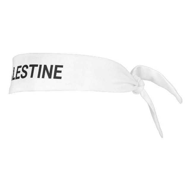 Personalizado blanco y libre de Palestina simple t (Girar 90)