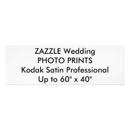Personalizado boda 36" x 12" Fotografías profesion