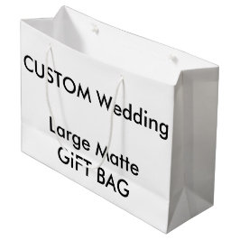 Personalizado boda Bolsa de regalo GRANDE 12,5" x 