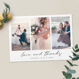 Personalizado Boda Multifoto Gracias Magnet