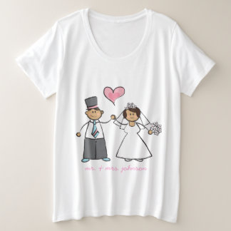 Personalizado Boda Pareja Novia y Groom Corazón Ro