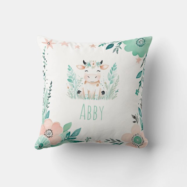 Personalizado Boho Cute Almohada de la Calle Paste (Reverso)