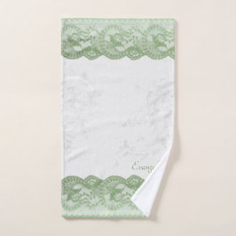 Personalizado Boho Sage Faux Lace