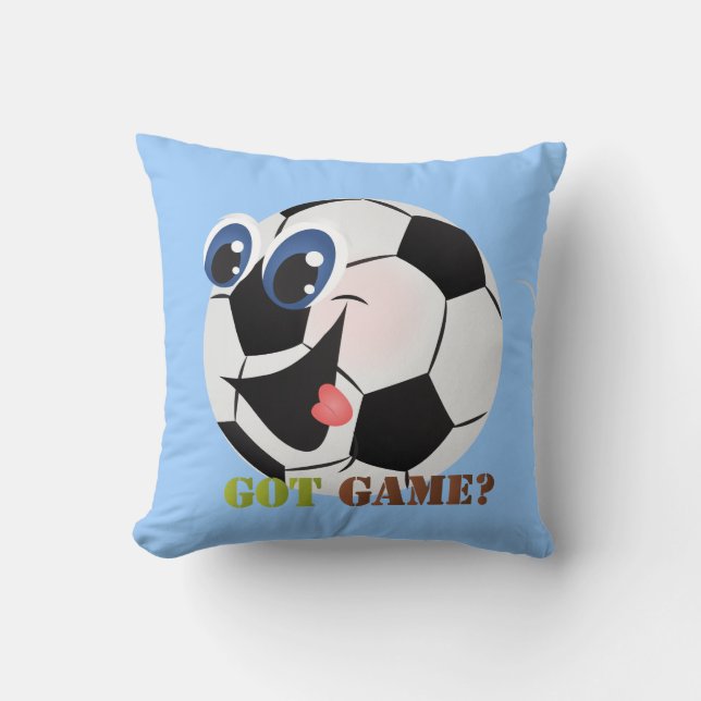 Personalizado Bolas de fútbol almohada de lanzamie (Anverso)