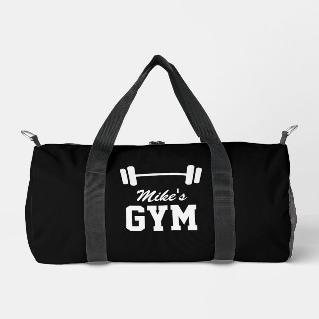 Personalizado bolsa de fitness duffet para gimnasi (Anverso)