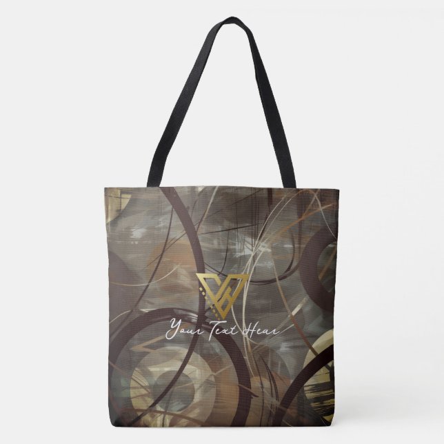 Personalizado : Bolsa de Tote de artista moderno (Anverso)