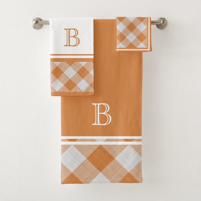 Personalizado Bonito Apricot Naranja Shabby Chic C (In situ)