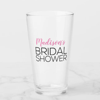 Personalizado Bridal Shower Personalizada Pint Gla