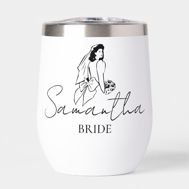 Personalizado Bride Name Gift (Frente)