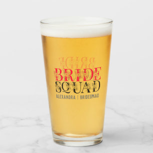Personalizado Bride Squad Floral