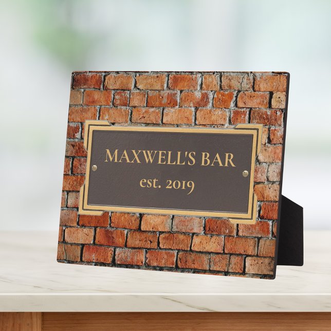 Personalizado Bronze en la placa conmemorativa de  (Subido por el creador)