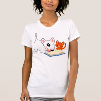 Personalizado Bullie y Kitty con camiseta de mujer