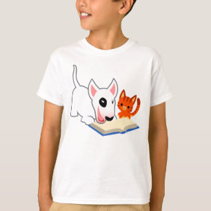 Personalizado Bullie y Kitty con camiseta para niñ