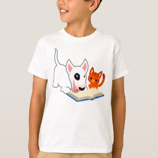Personalizado Bullie y Kitty con camiseta para niñ