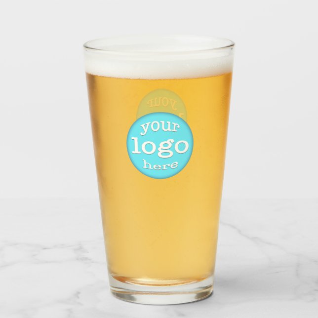 Personalizado Business Club Bar Cafe Logo Beer con (Reverso (lleno))