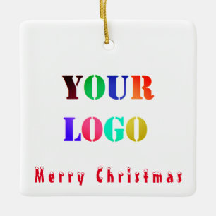 Personalizado Business Logo Company Ornamento de N