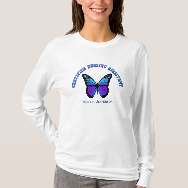Personalizado: Buttefly: PUEDE la camiseta (Anverso)