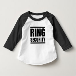 Personalizado - Camisa de niño pequeño de Ring Sec