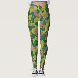 Personalizado Camuflaje Militar Estilo 1 leggings