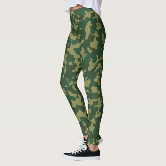 Personalizado Camuflaje Militar Estilo 2 leggings (Izquierda)