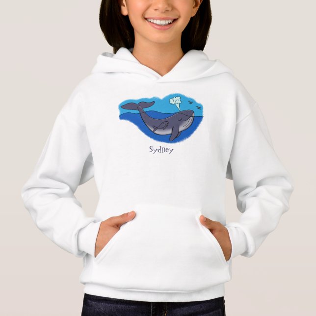Personalizado caprichoso de ballenas y terneros (Anverso)