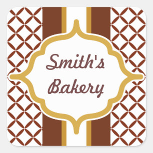 Personalizado Carmel Chocolate Pegatina