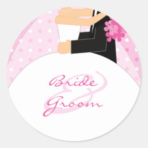 Personalizado casando a los pegatinas