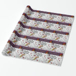 Personalizado casando el papel de regalo<br><div class="desc">Papel de regalo de encargo</div>