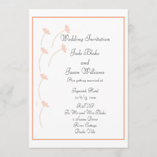Personalizado casando invitaciones