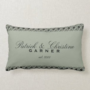 Personalizado casando la almohada del algodón