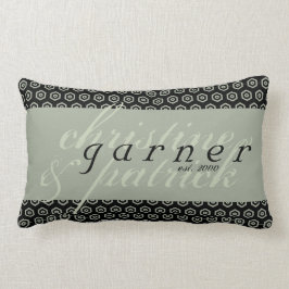 Personalizado casando la almohada del algodón