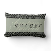 Personalizado casando la almohada del algodón