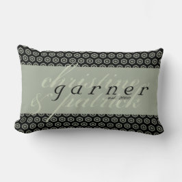 Personalizado casando la almohada del algodón