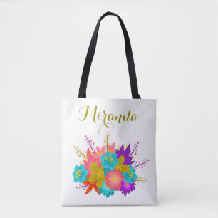 Personalizado casando la bolsa de asas con la