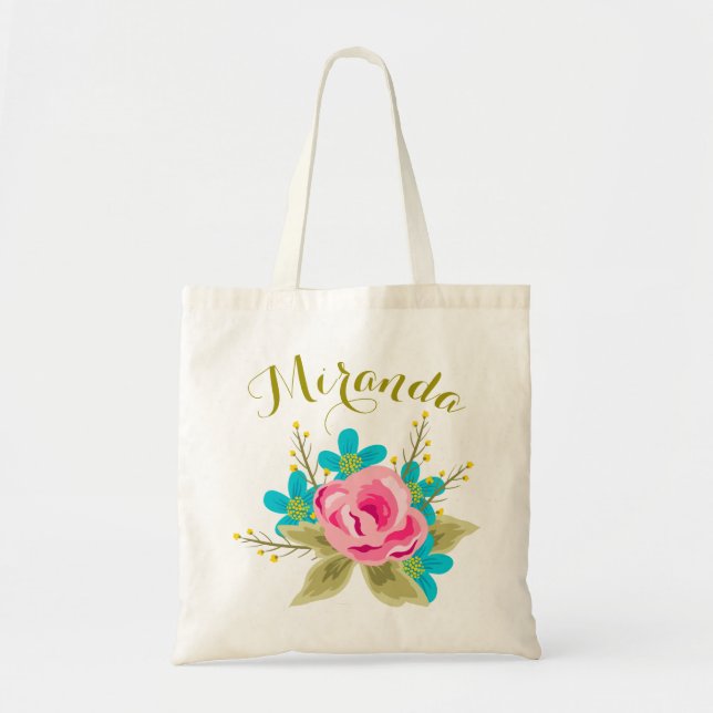 Personalizado casando la bolsa de asas con la (Frente)