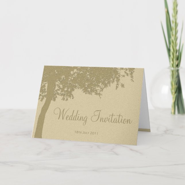 Personalizado casando la invitación con RSVP (Anverso)