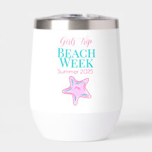 Personalizado Chica Trip Beach Week Starfish