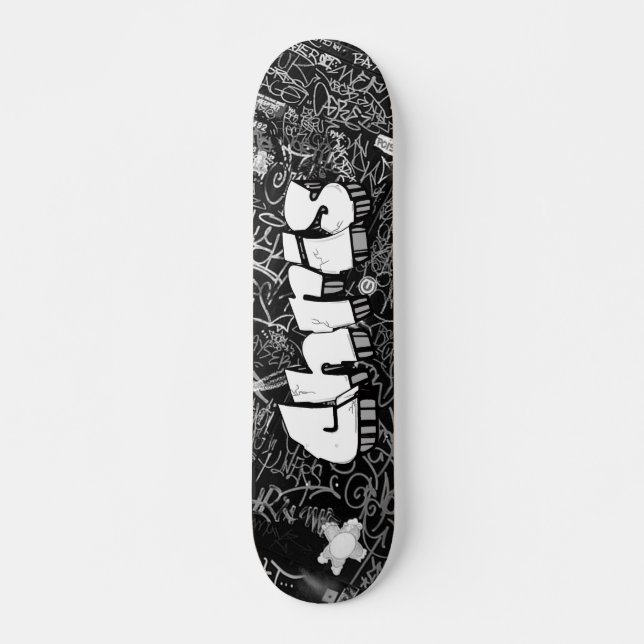 Personalizado Chris Graffiti Skateboard personaliz (Anverso )