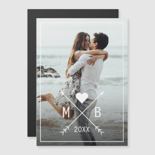 Personalizado Classy Trendy I Love You Heart Arrow