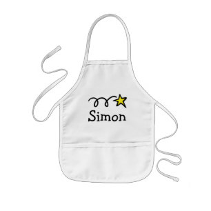 Personalizado cocinando el delantal para los niños
