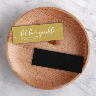 Personalizado Color Relax Script Let Love Sparkle