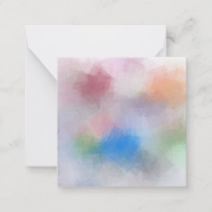 Personalizado Colores Pastel Resumen Plantilla en