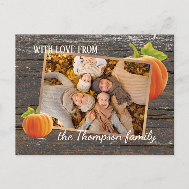 Personalizado Con Amor Por La Tarjeta De Festivida (Anverso)