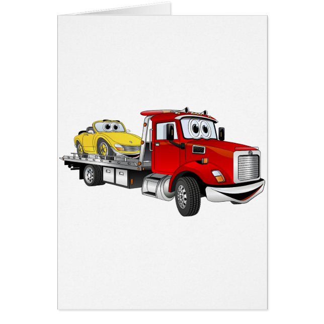 Personalizado con grilletes de remolque rojo (Frente)