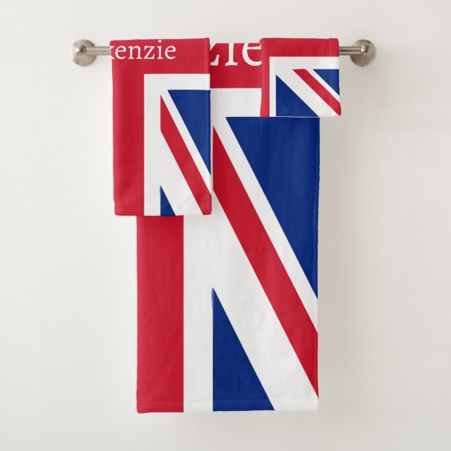 Personalizado con tema británico UK Union Jack (In situ)