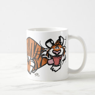 Personalizado corriendo la taza del tigre