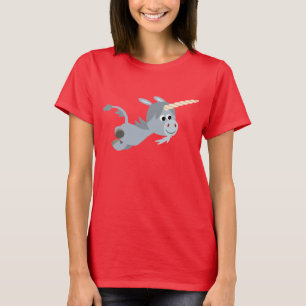 Personalizado Corta Unicornio En Una Camiseta De M
