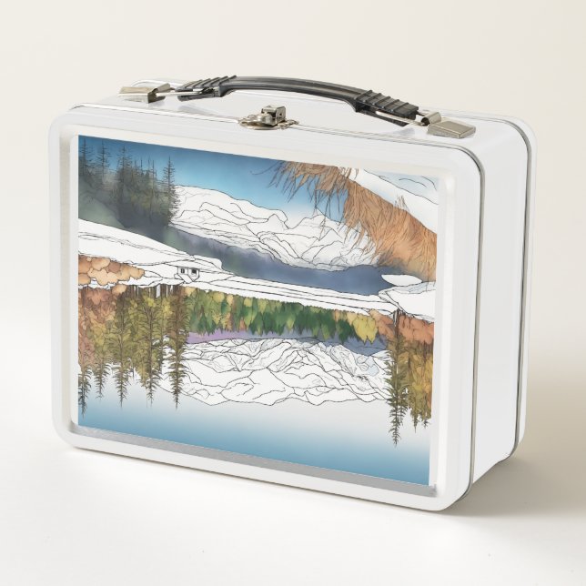 Personalizado Crafted Mealbox Modestamente Empaque (Anverso)